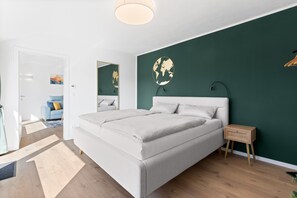 2 chambres, fer et planche à repasser, accès au Wi-Fi (inclus)