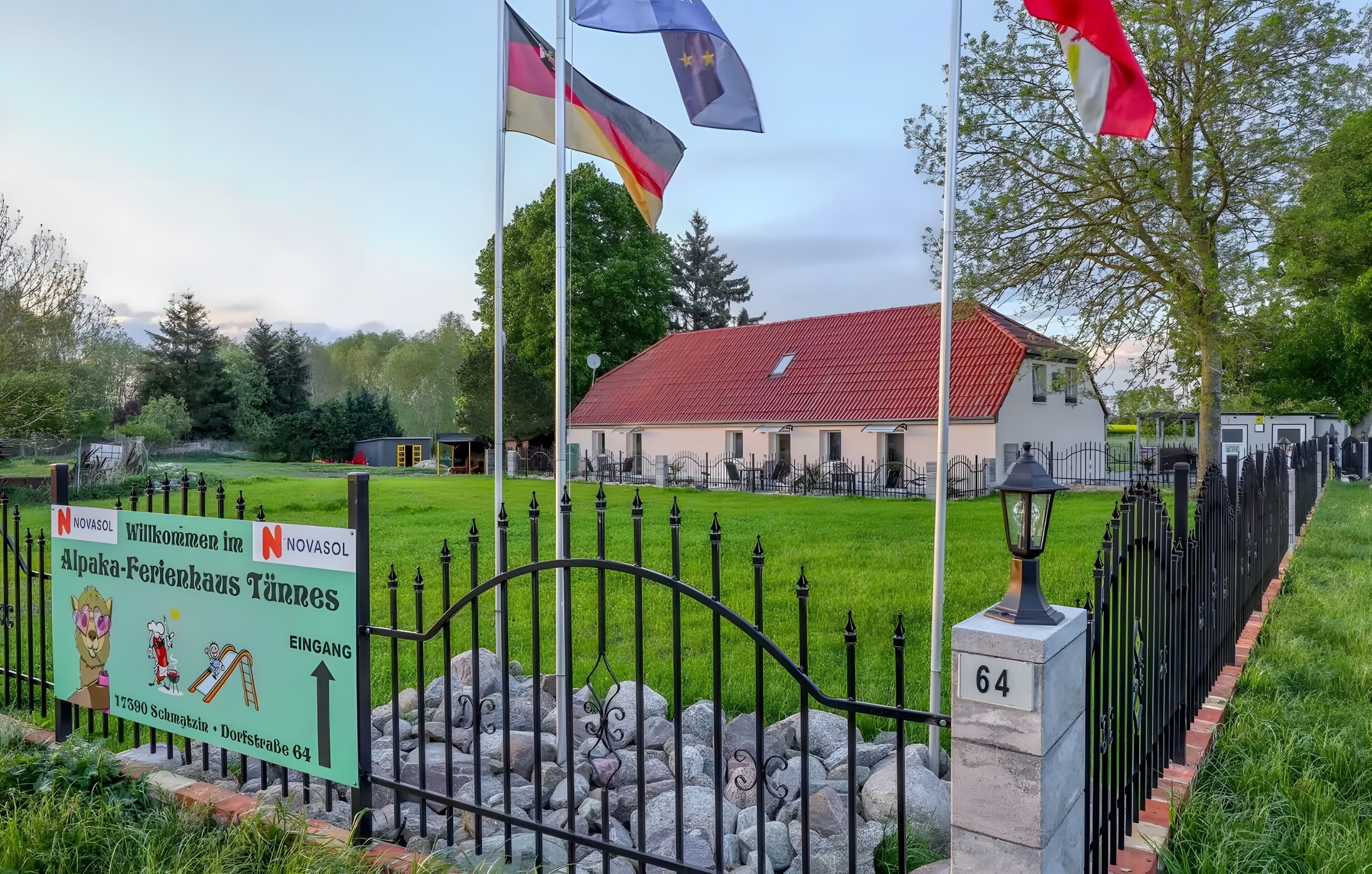 Enceinte de l’hébergement