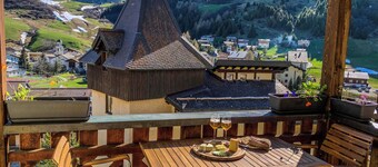 Ferienwohnung mit wunderschöner Sicht in die Bergwelt