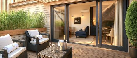 Appartement Deluxe | Terrasse/Patio