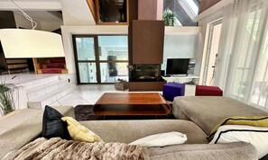 Living area - Houses & Villas for 7 People (Geispolsheim)