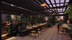 Restaurante al aire libre
