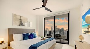 1 bedroom, iron/ironing board, travel crib, WiFi