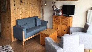 Living room - 3 Rooms for 6 People (Les Deux Alpes)