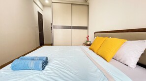 2 quartos, Wi-Fi, roupa de cama