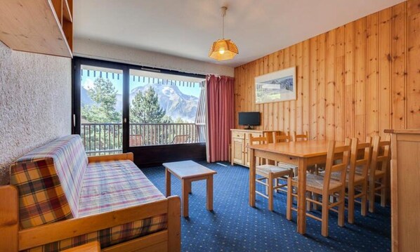 Living area - Vacanceole Quirlies Residence (Les Deux Alpes)