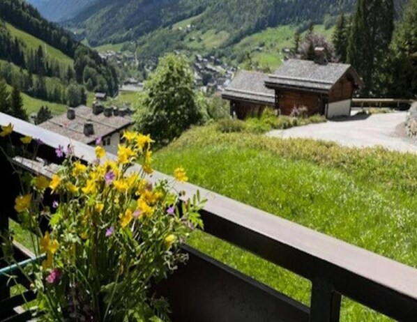 Vue depuis l’hébergement