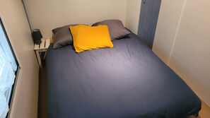 2 slaapkamers, een strijkplank/strijkijzer, wifi