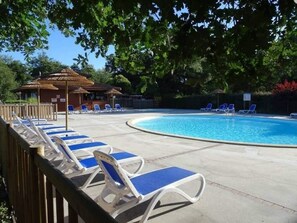 Pool - Mobilhome for rent (Sainte-Eulalie-en-Born)