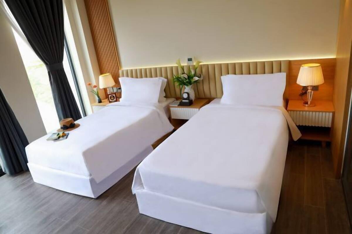 Minibar, rideaux d’obscurcissement, système d’insonorisation