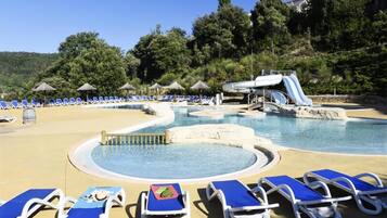 Kolam renang terbuka, kolam dipanaskan