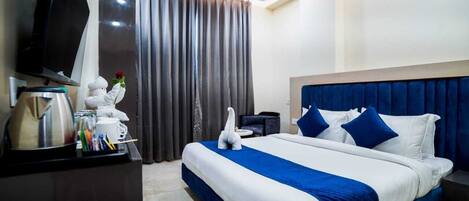 Coffres-forts dans les chambres, chambres insonorisées, draps fournis