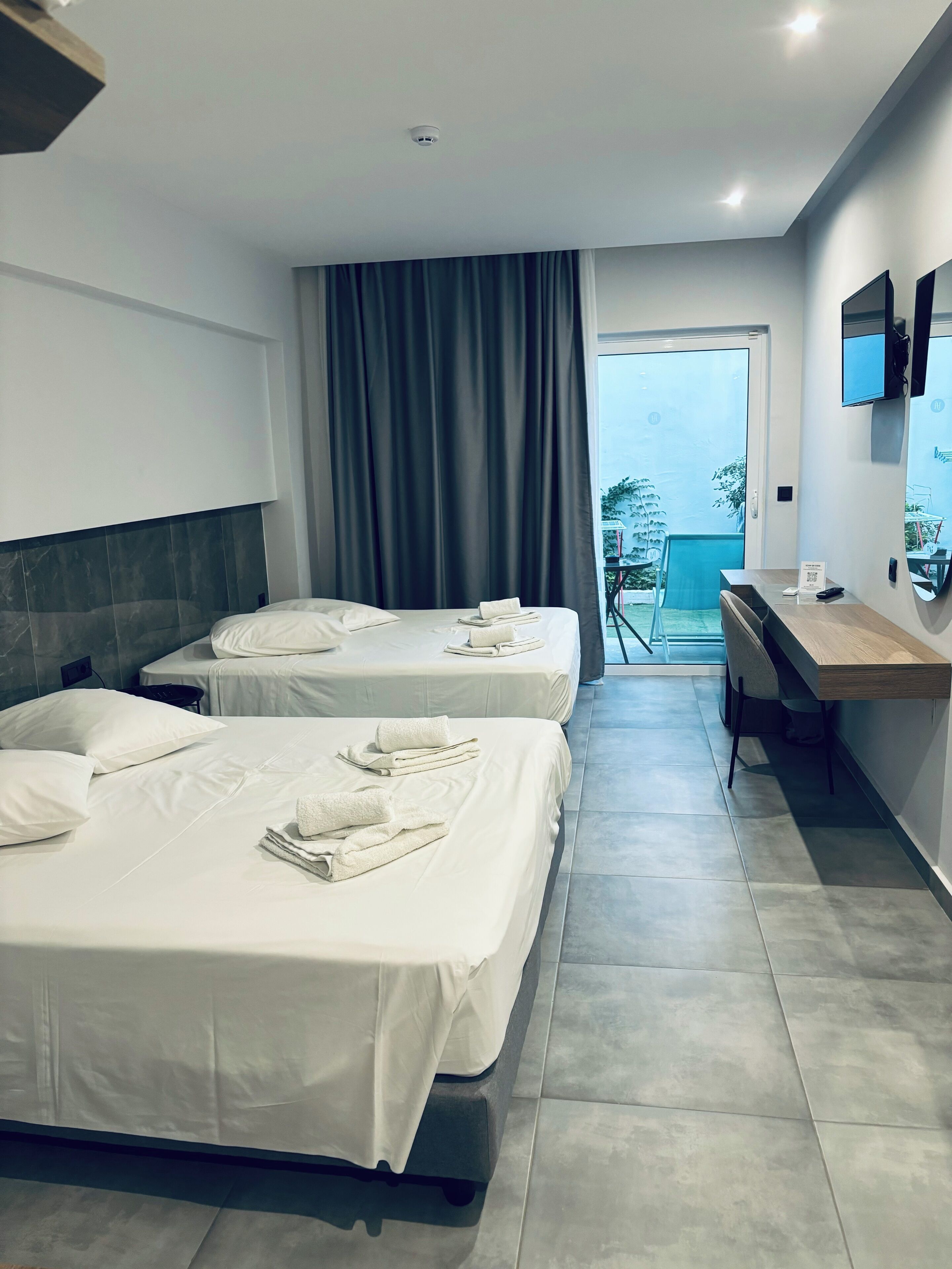 In-room safe, blackout curtains, soundproofing, iron/ironing board