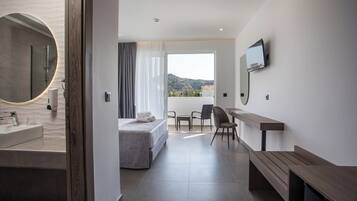 Classic Double or Twin Room, Balcony, Garden View | In-room safe, blackout curtains, soundproofing, iron/ironing board
