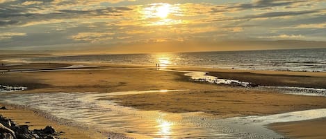 Beach nearby, white sand