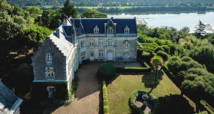 Historic Loire castle with stunning views & pure nature
