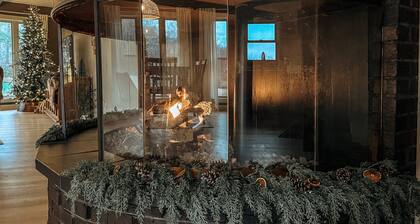 Unique 1970s Round House w/ Hot Tub