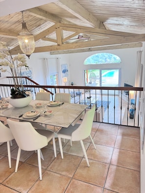 Dining - VILLA PALM BEACH sea front  (cannes)