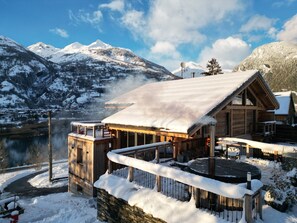 Voorkant van accommodatie