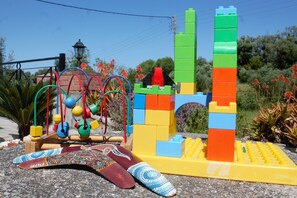 Children’s area - Noradia. Corfu villa near Achilleion palace. Private beach at 1,5Km. (Achilleio)