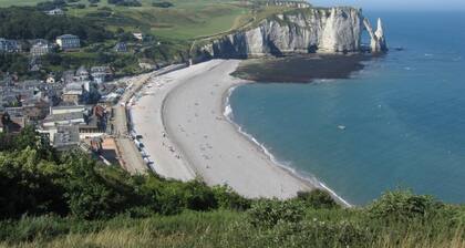 ChaumiÚre normande a proximité d'Etretat