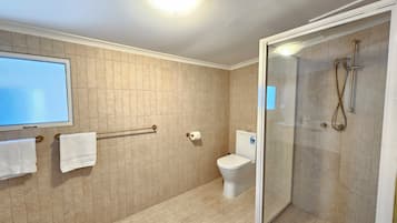 Shower, towels