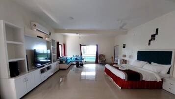 Bureau, espace de travail pour ordinateur portable, draps fournis