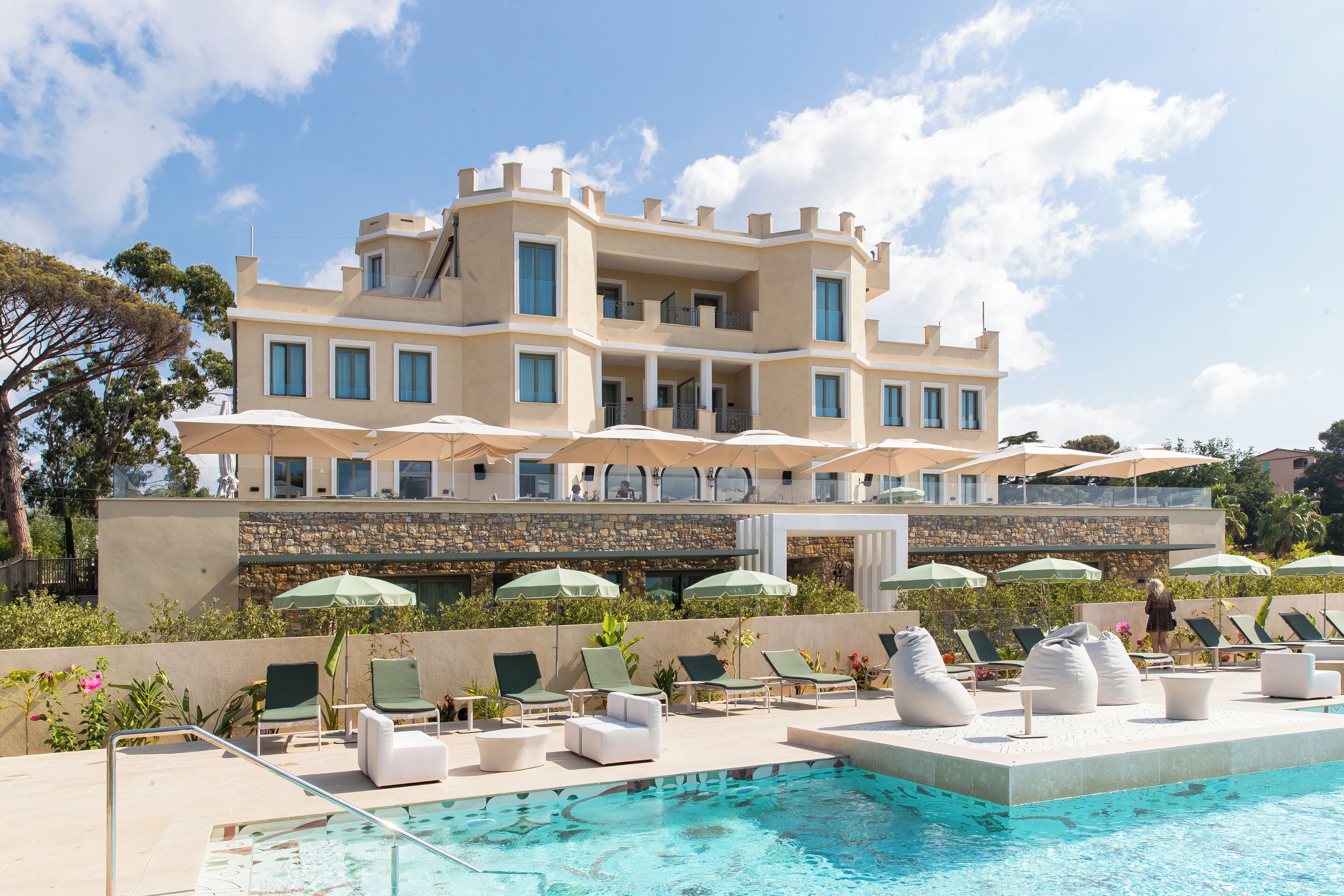 Fassade der Unterkunft