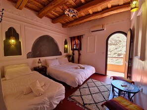 Comfort Quadruple Room, Balcony, Garden View