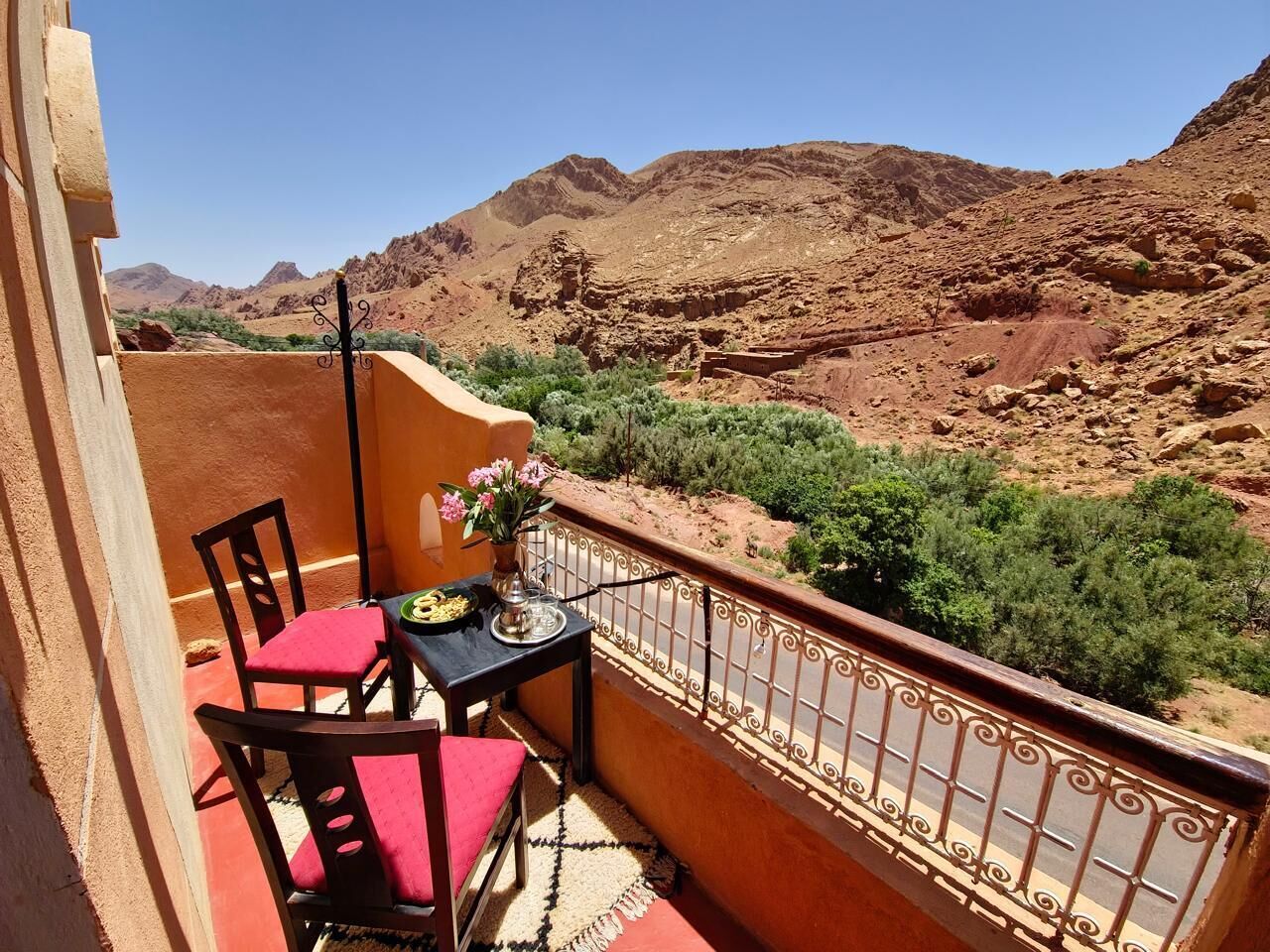 Comfort Quadruple Room, Balcony, Garden View | Terrace/patio