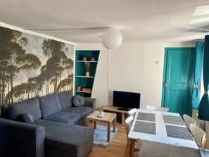 Living area - Cosy T3 8min from Rouen Centre (Rouen)