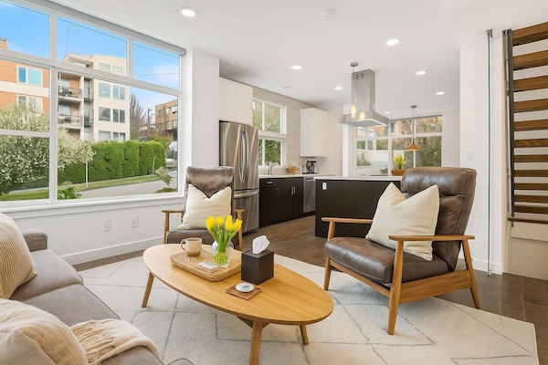 Catch up with friends or relax by the window. Plenty of seating and natural light.