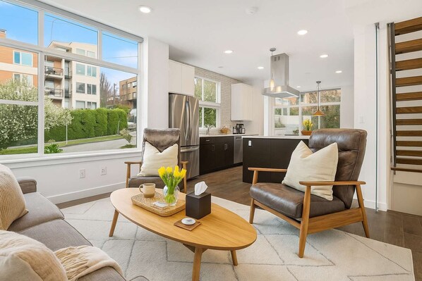 Televisie en een kantoor