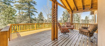 2 Mi to Dtwn: Cloudcroft Home w/ Furnished Deck