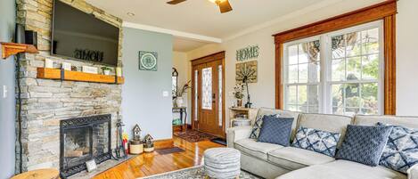 Fachada de la propiedad