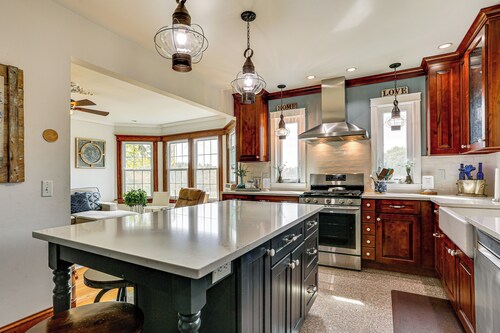 Game Room, Yard & Fire Pit: Spacious Catskills Gem