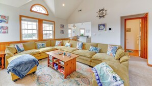 Unclassified image, 2 of 36, button - Walk to Pier: Spacious Coastal Home! (Kill Devil Hills)