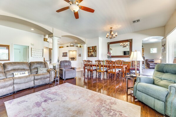 House (4 Bedrooms) | Interior - 3 Mi to Usery Mtn Regional Park: Poolside Paradise (Mesa)