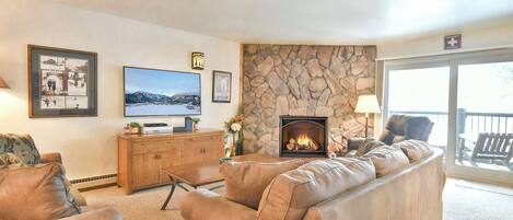 Älytelevisio, takka