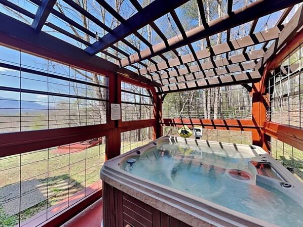 Bubbelpool utomhus