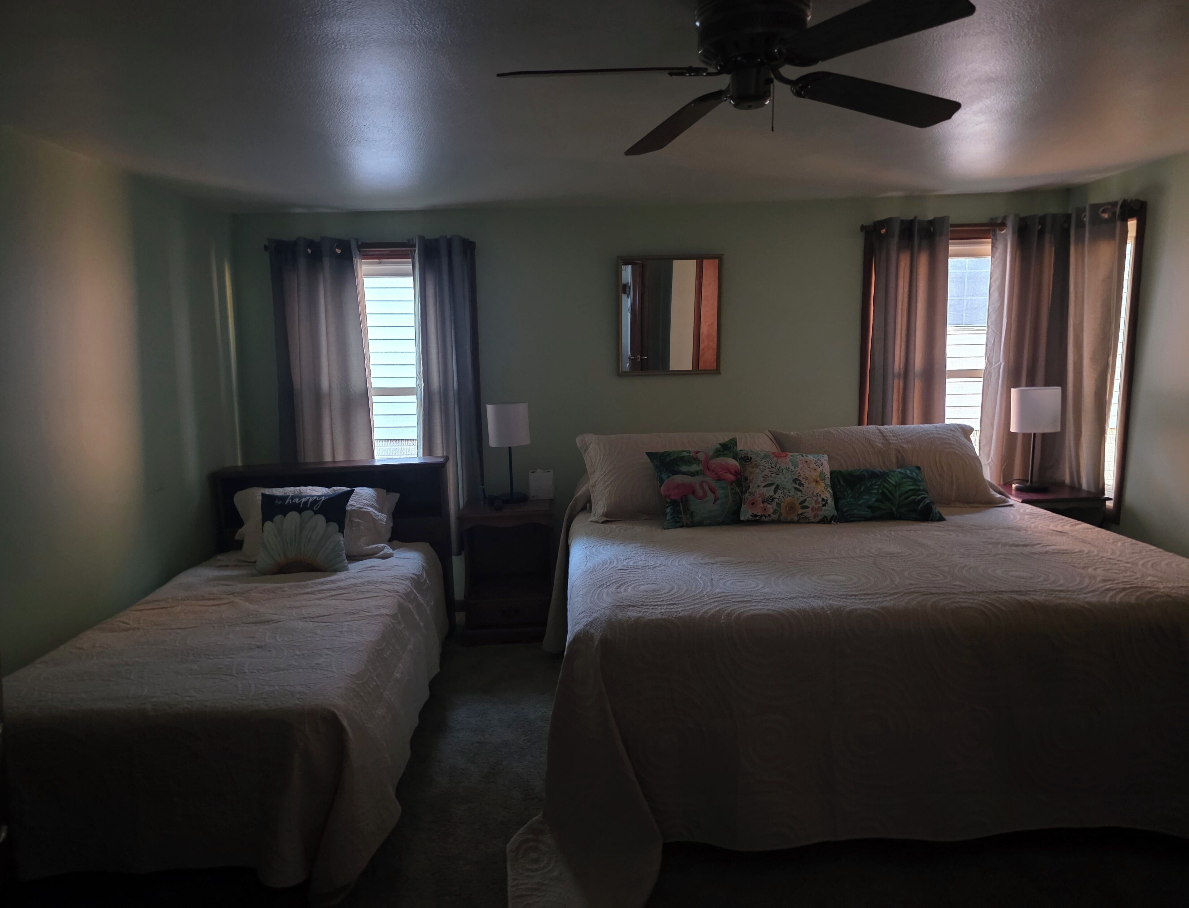 2 chambres, Wi-Fi gratuit, draps fournis