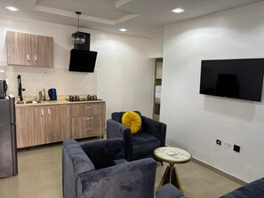 Family Room, 2 Bedrooms | Living area - JcGold Hotel and Apartment (Lagos)