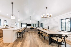 Dining - Modern Comfort Timeless Charm - Log Cabin Retreat (Warwick)