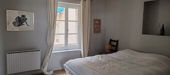 Apartment with splendid view of the Loire River and Chaumont sur Loire castle