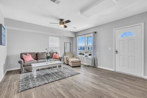 Smart-tv en een open haard