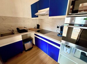 Fridge, microwave, oven, stovetop - Apartment for cures or vacations, le boulou 6 persons, 2 bedrooms. (Le Boulou)