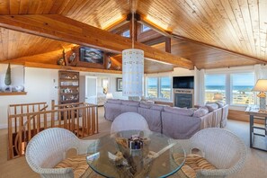 TV, fireplace, DVD player, table tennis