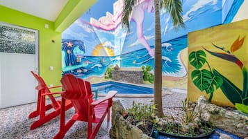 Piscine chauffée