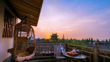 Uitzicht vanuit accommodatie