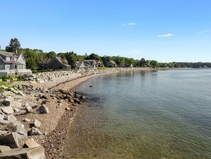 On the beach - Owls Nest on Crescent Beach (Owls Head)